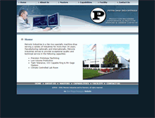 Tablet Screenshot of petronisind.com